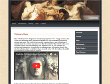 Tablet Screenshot of ancientanatolia.com